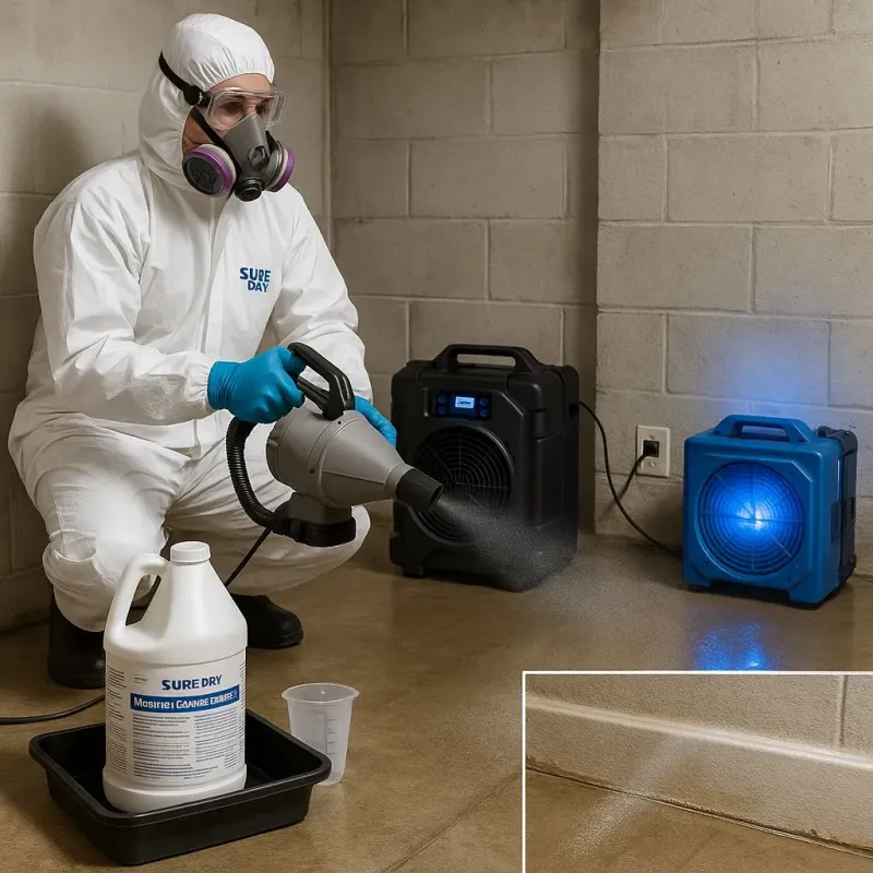 Sanitization and Odor Removal process in Monterey, VA