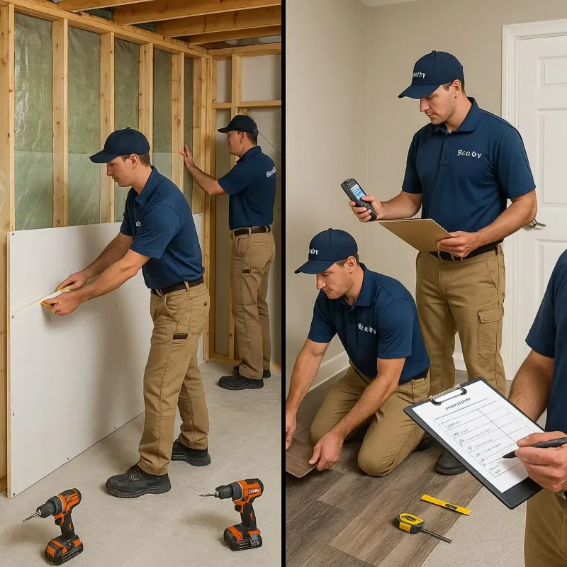 Repairs and Reconstruction process in Monterey, VA