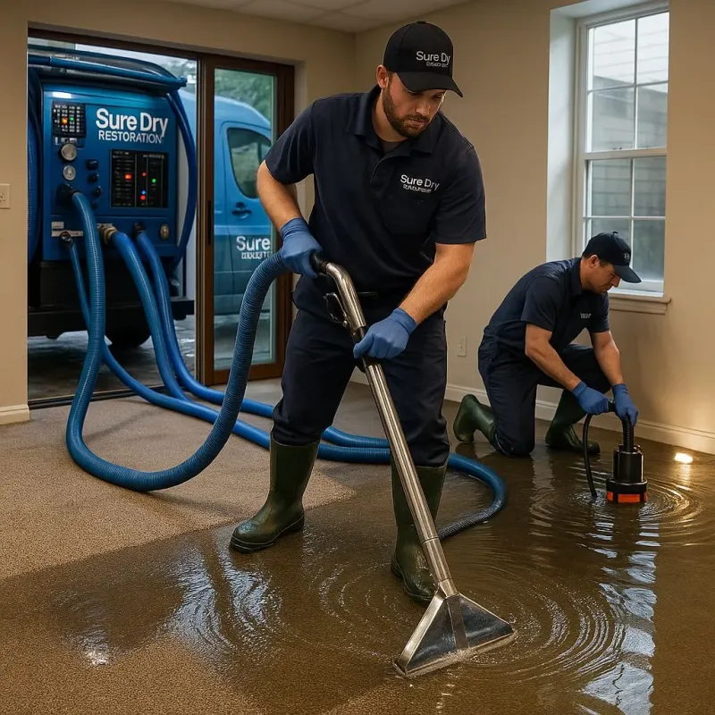 Water Extraction and Removal process in Monterey, VA